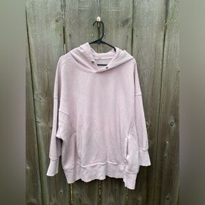 Free People Sprint to The Finish Hoodie Oversized *no size tag